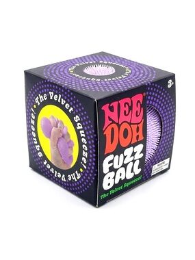 Nee Doh Fuzz Ball Purple NEW Authentic Sealed NeeDoh Fuzzball